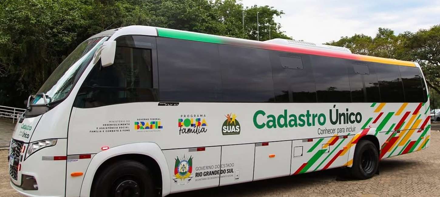 Unidade Móvel do Cadastro Único atenderá famílias em Tapejara entre 10 e 12 de setembro