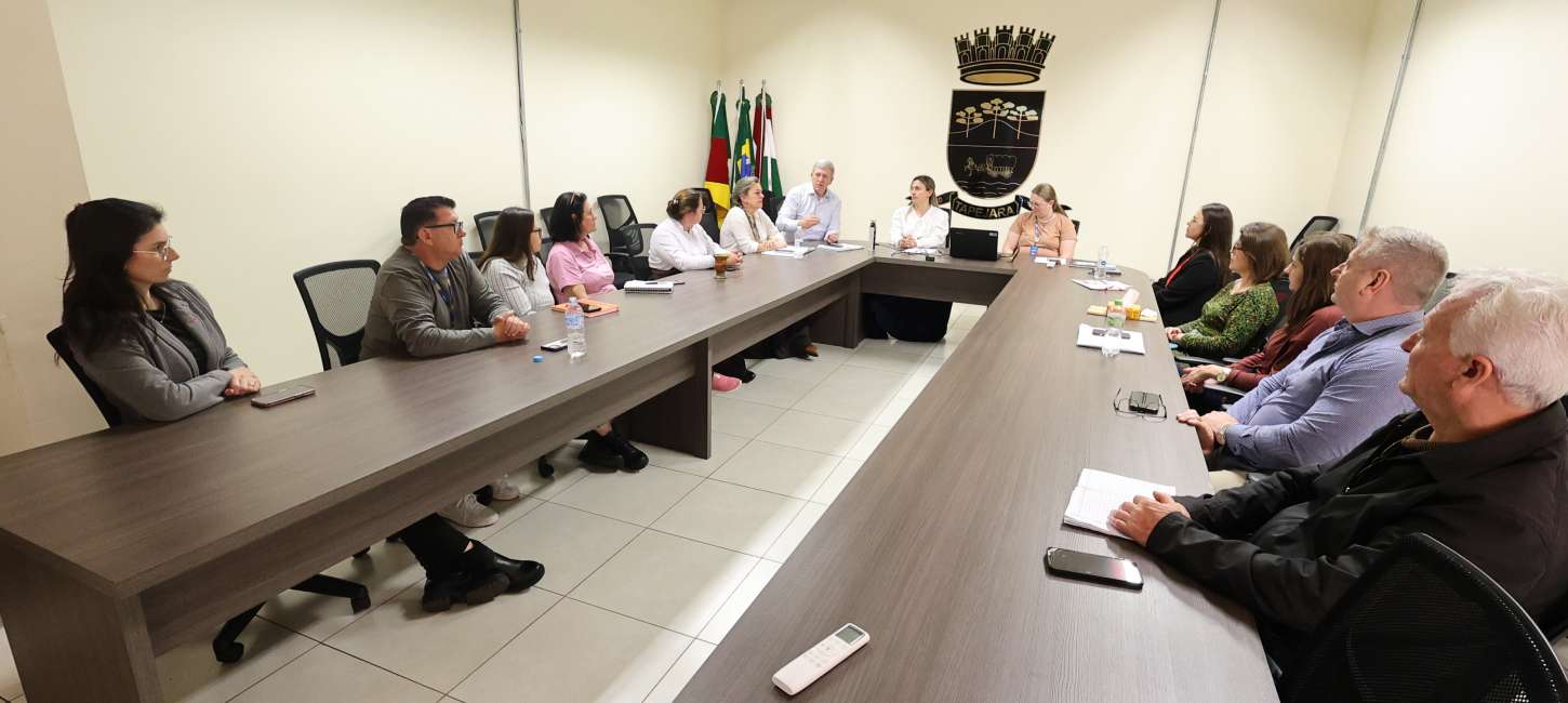 Reunião do COMDICAT reforça integração com a Prefeitura de Tapejara