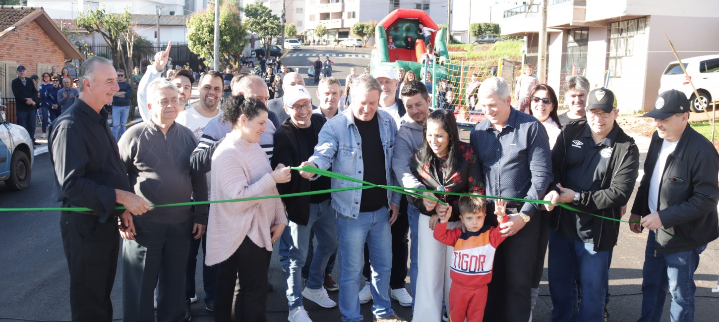 Governo de Tapejara revitaliza a Rua 9 de Agosto