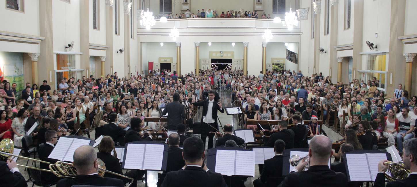 Concerto com Orquestra Sinfônica abre Natal Esperança de Tapejara