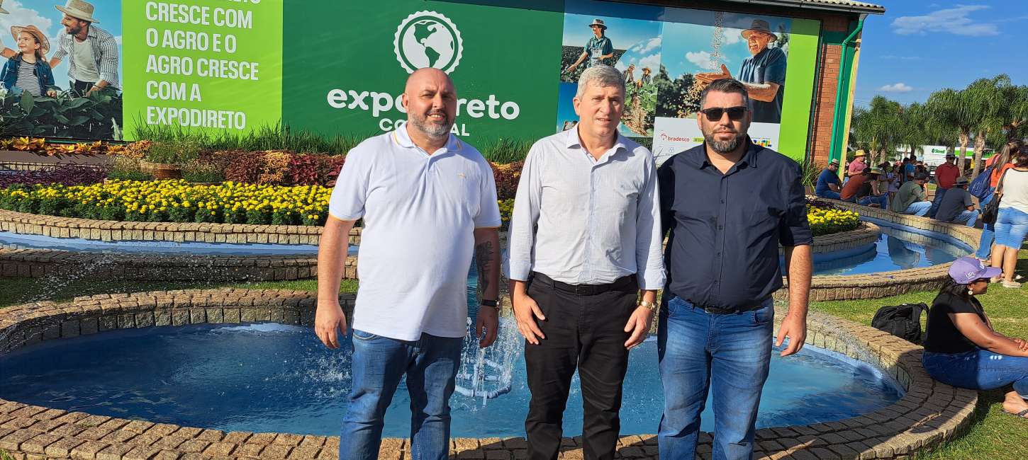 Prefeito BIG visita a Expodireto Cotrijal