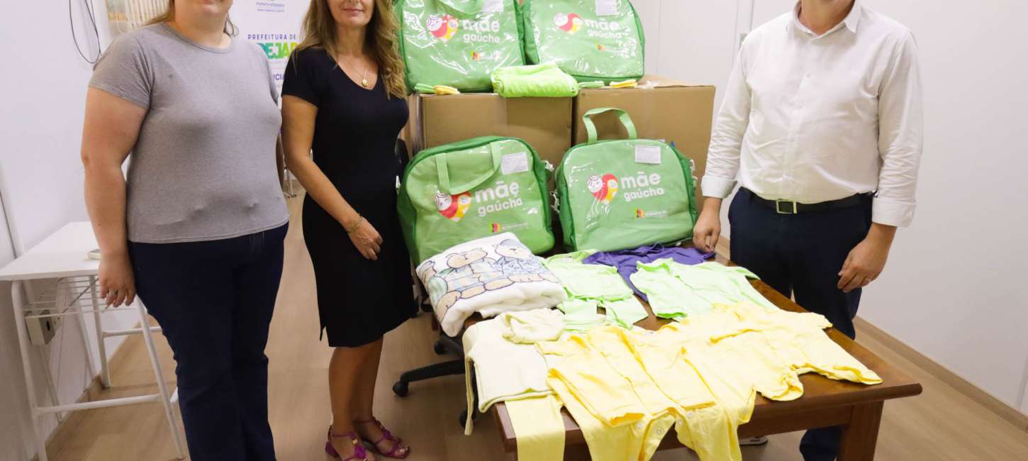 Tapejara recebe 71 kits do Programa Mãe Gaúcha
