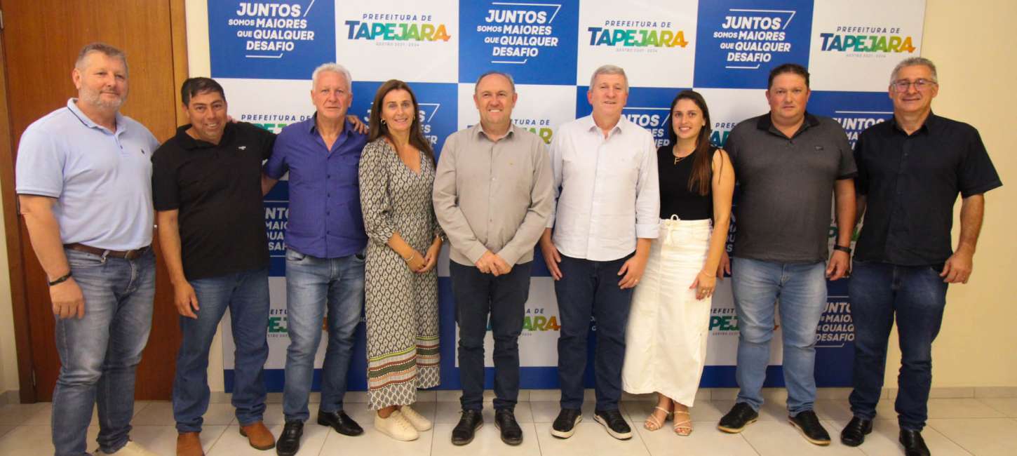 Governo de Tapejara anuncia mudanças no secretariado municipal