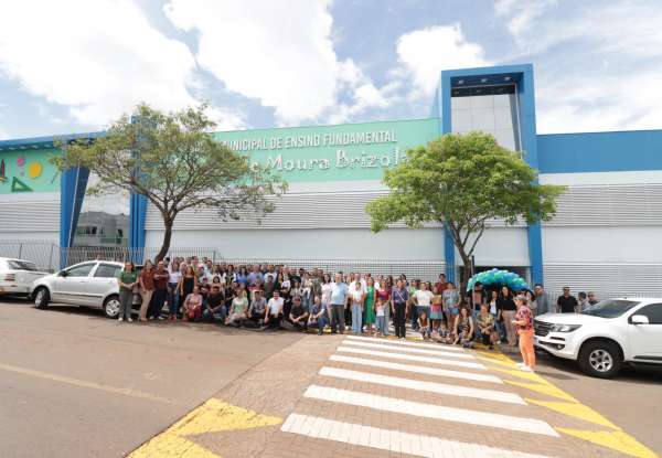 Comunidade tapejarense celebra inauguração da ampliação da Escola Leonel de Moura Brizola