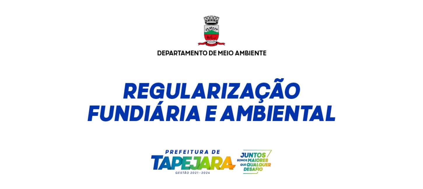 Regularização Fundiária e Ambiental