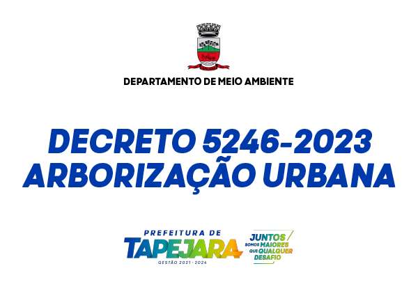 Decreto nº 5246 de 22 de setembro de 2O23